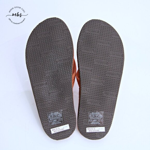 NWT Rainbow Tahitian Sandals Style 301ALL Tan Men Medium, 8 1/2 - 9 1/2 - Picture 9 of 10